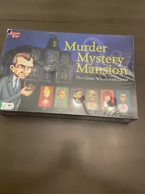 Murder Mystery Mansion Board Game By University Games Sealed With Some Damage • $24.99