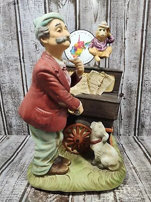 1996 Waco Melody In Motion Organ Grinder And Monkey Animated Music Working • $78.70