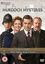 Murdoch Mysteries: Complete Series 3 DVD (2011) Yannick Bisson Cert 12 4 Discs • £10.94