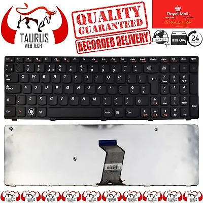 New IBM Lenovo B570 B570A B570e B570e Replacement Frame Black UK Laptop Keyboard • £9.99