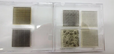 $4.99 • Buy Papertrey Ink Bitty Background Basics Clear Stamp Set