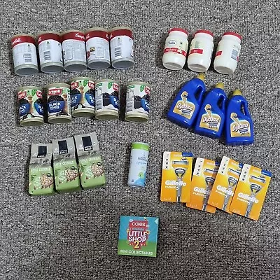 24x BULK LOT COLES 2019 Little Shop 2 Mini Collectibles • £15.51