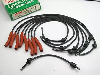 Vintage Whitaker 558R Ignition Spark Plug Wire Set - Universal V8 • $24.95