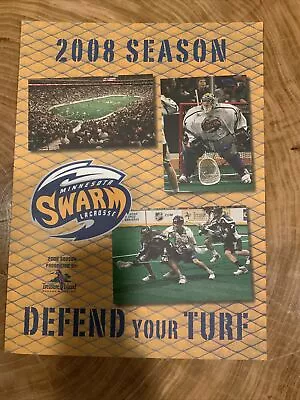 2008 Minnesota Swarm Lacrosse Season Ticket Folder Ryan Cousins NLL POY • $24.99