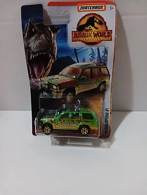 FORD EXPLORER '93 Jurassic Park World Vehicle 1993 Matchbox Dirty Variant #5 • $14.99