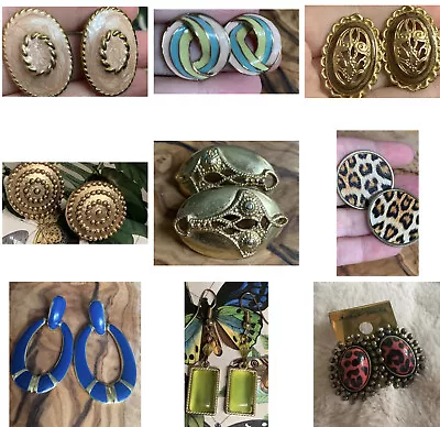Vintage Stud Earrings To Choose From  • £3.50