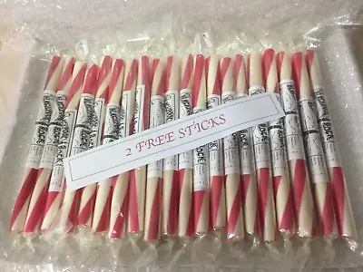 £8 • Buy Gift Box Of 10 Sticks Of Traditional Blackpool Rock. Strawberries/Cream Flavour