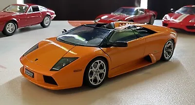 1/18 AUTOART LAMBORGHINI MURCIELAGO ROADSTER ORANGE VERY RARE Without Box • $123.23