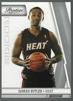 Da'Sean Butler 2010-11 Prestige RC Card# 241 • $6