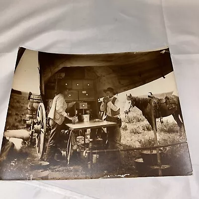 L A Huffman Western Cowboy Photo 8 X10 Original Copy Coffrin’s Round Up Cook • $44.95