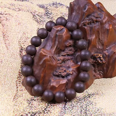 10mm Vietnam Natural Agarwood Handmade Exquisite Bracelet AJ2003 • $44.99