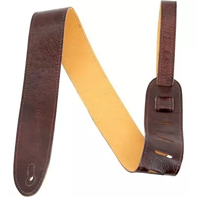 Martin 2.5  Suede Backed Leather Guitar Strap Dark Brown • $39.99