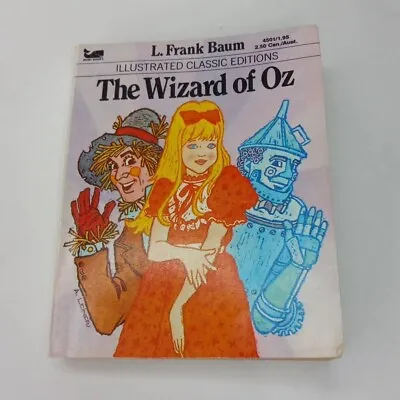 The Wizard Of OZ 1977 Moby Books Frank Baum Illustrated Classic Editions • $10