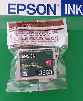 Genuine Epson #60 Ink T0603 T060320 Cx4800 /4200 /3800/7800/3810  C68 C88 Cx5800 • $9.99