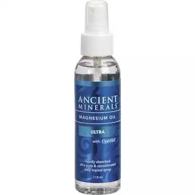 Ancient Minerals Magnesium Oil Ultra + MSM 118ml • £19.04