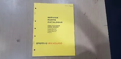 Sperry New Holland Ford 2700 Range Of Diesel Engines Service Parts Catalogue • $15