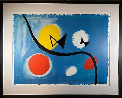 Alexander Calder - “Hovering Bowties” 1963 - Lithograph - Signed In Plate • $350