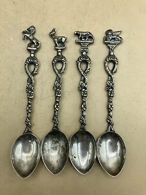 Montagnani Silverware Italian Panther Billy Goat Horse Lion Of Venice LOT 4 • $15.99