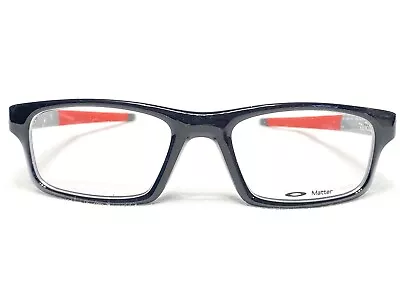 NEW Oakley Crosslink Pitch OX8037-1852 Mens Polished Black Ink Eyeglasses Frames • $99.99