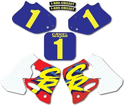 Typhoon Style Tank And Number Graphics For Honda CR 125 1993 1994 Stickers • $99.90