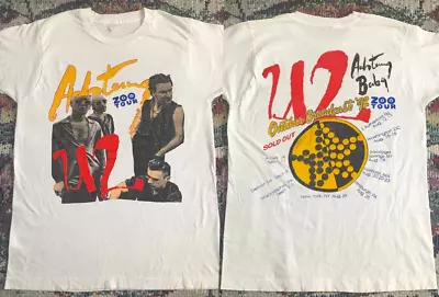 U2 Warning Baby Zoo TV '92 Sold Out T-Shirt • $20.99
