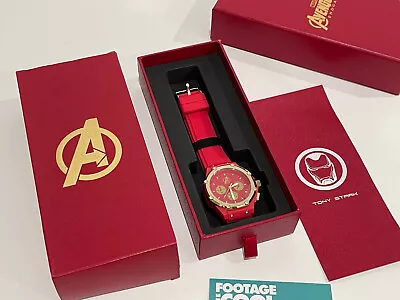 Meister Ambassador X Marvel Avengers Endgame Iron Man Tony Stark Red Gold New • $499.99