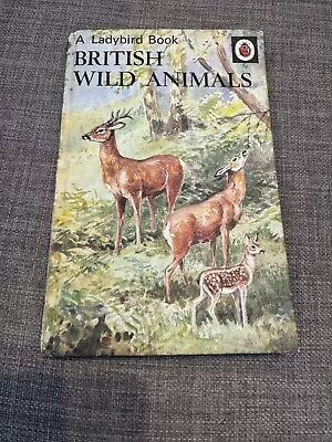 Ladybird Book Series 536 British Wild Animals. • £5