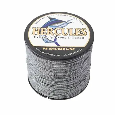 4 & 8 Strands 100M 300M 500M 1000M Strong PE Gray Super Braided Fishing Line • $11.99