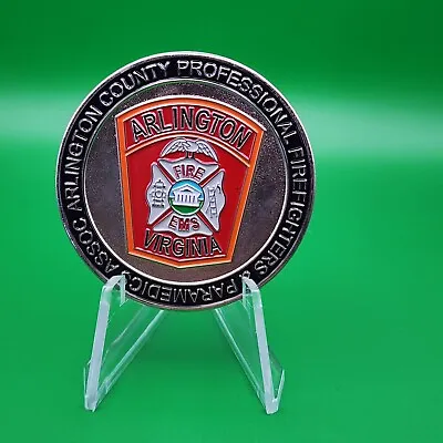 IAFF Arlington County Virginia Fire Department Challenge Coin  • $20