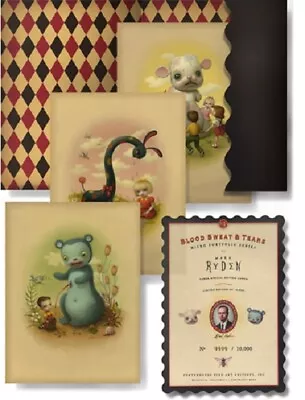 Mark Ryden Micro Portfolio 4 Limited Edition Print Set 2004 • $100