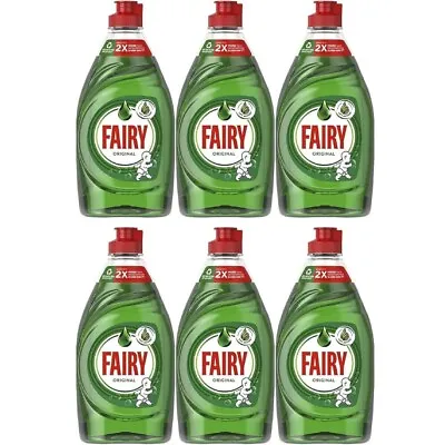 Fairy Washing Up Liquid Original 320ML  X 6 • £12.10