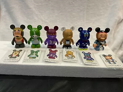 Disney Vinylmation Park #3 Series FULL SET OF 12 WITH CHASER CARDS BOX • $149