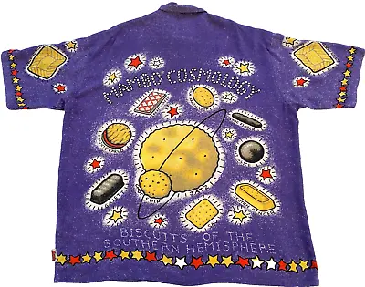 Vintage MAMBO LOUD Shirt -Biscuits Cosmology - Rare Size XL - Reg Mombassa • $175.50