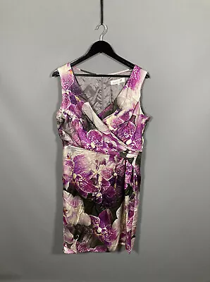 DAMSEL IN A DRESS SILK BLEND Dress - UK16 - Floral - Good Condition - Women’s • £34.99