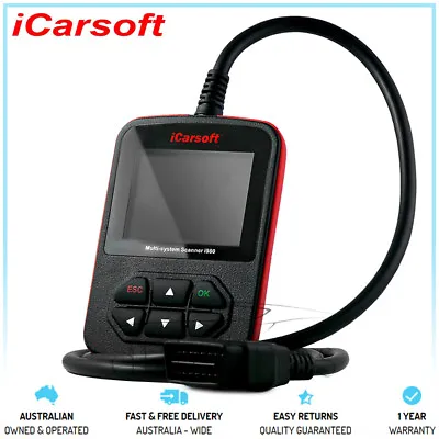 $160.80 • Buy ICarsoft I980 Fits MERCEDES-BENZ OBD2 Diagnostic Code Reader Reset Scanner Tool