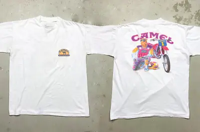 NOS Vintage 1993 Camel Supercross Single Stitch Pocket T-Shirt • $19.99