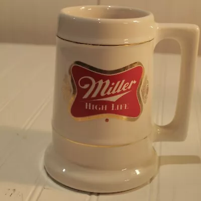 Miller Beer Stein Mug Ceramic Mint Cond.(Really Nice Classic Beer Mug) • $17.50