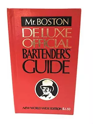 Mr Boston Deluxe Official Bartenders Guide • $5.24