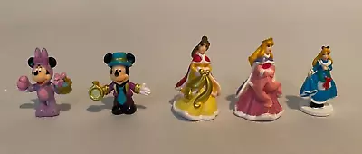Disney Parks Miniature Collectors Pack Series 7 Mini Figurines Lot Of 5 • $12