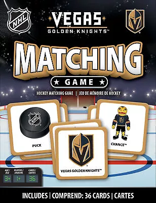 MasterPieces - Vegas Golden Knights - Officially Licensed NHL Matching Card Game • $14.99