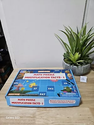 Math Puzzle For Kids-Multiplication Table 2-5 Practice Fun Foam Based STEM Toy • $19.99