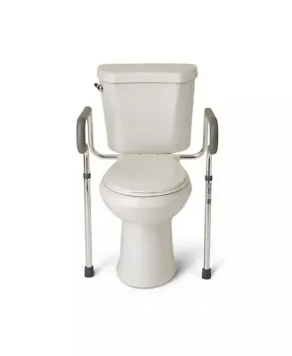 Medline G30300H Guardian 31in Toilet Safety Rail W/Adjustable Height NEW • $35.99