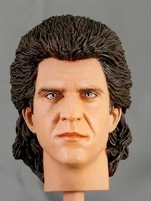 1:6 Custom Portrait Of Mel Gibson  As Sgt. Martin Riggs In Lethal Weapon • $150