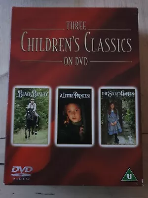 A Little Princess/The Secret Garden/Black Beauty [DVD] A Triple Bill Of Classics • £5