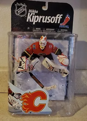 Mcfarlane NHL Series 22 Miikka Kiprusoff Calgary Flames Red Jersey Figure • $45