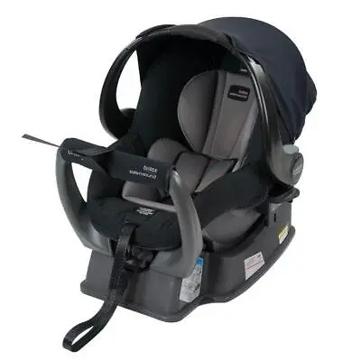 NEW Britax - Safe N Sound Unity Neos Infant Carrier Black Peachskin / Grey Bambo • $339
