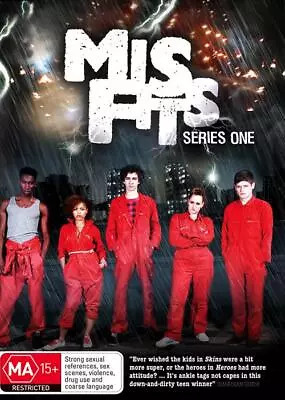 Misfits : Series 1 (DVD 2009 NEW OLD STOCK - EBAY $1 WONDER BUYS • $0.65