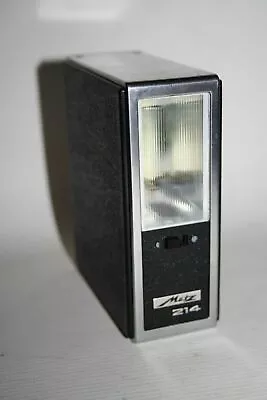 Vintage Metz Mecablitz 24 Electronic Flash Light L28R Good Condition Retro Photo • £9.97