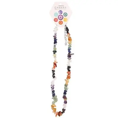Chakra Natural Healing Stone Necklace Spiritual Energy Balancing Jewellery Reiki • £4.45