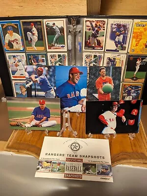 Team Liquidation: 135 Texas Rangers- Ivan & ARod Palmiero Ryan + Team Photos! • $34.95